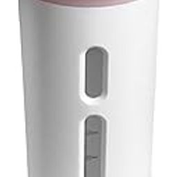 4-in-1 Travel Bottles Set, Leakproof Refillable Toiletry Containers, Shampoo and Cosmetics Dispensers with Labels, Storage Pouch-1