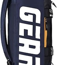 Polyester Statement Maxis 33L Large Hybrid Convertible Duffle Backpack/Travel Duffle Bag/Sports Duffle/Gym Bag for Men/Women (Blue-Yellow), 26 x 26 x 50 Centimeters-picture-15