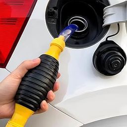 VELINEX® Portable Manual Hand Pump for transfer Petrol, Diesel, Oil, Liquid, Water Fish Tank, with 2 Meter Flexible Hose Pipe (PACK OF 1, BLACK +YELLOW)-image-92