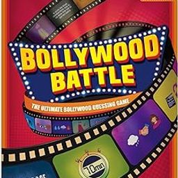Bollywood Battle Card Game - Fast-Paced Trivia & Guessing Fun, Perfect for Game Nights & Gatherings, Family-Friendly, Gifts for Board Game Lovers, Bollywood Fans, Boys, Girls, Adults, 3-12 Players-23