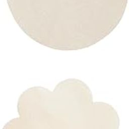 Pack of 12 Skin-Friendly Disposable Nipple Covers for Women (Round and Flower Shaped) Gold-18