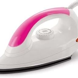 SAMYAK ABS body Aurora 1000 W Dry Iron With Innovative Tail Light Indicator, Weilburger Soleplate (White & Pink), 1000 Watts Pack of 1-image-93