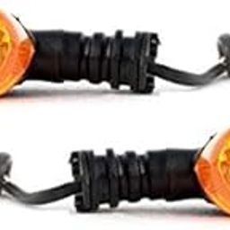 A2D Orginal Style OEM Bike Front Turn Indicators Light For Yamaha FZ 16 Ver 2.0 FI, Orange/Amber, Set of 2-picture-0
