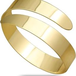 Women's Egypt Cleopatra Swirl Snake Upper Arm Cuff Armlet Armband Bangle Bracelet with Gift Box-19