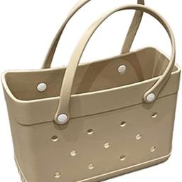 Jazzy Pearls®Women Beach Bag Pouch Creative Storage Bag Open Bag for Party Holiday Hiking Khaki|Clothing, Shoes & Accessories | Womens Handbags & Bags|1 Beach Hole-image-23