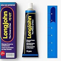 Long John Cream FOR MEN - SUPER FORM Ling ENLARGEMENT CREAM-image-24