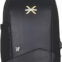 Slope Maverick Anti-Theft Backpack (Black) | 23 Ltr Capacity|Water Resistant | Multipurpose Backpack |Rain Cover| Trolley sleeve 15.6 Inches Unisex Laptop Bag with USB Charging Port-24