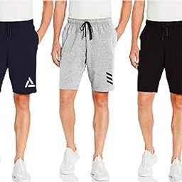 Plus Sizes Men's Cotton Knee length Shorts(M,L,XL,XXL,XXXL,4XL,5XL shorts)| Casual and Night Wear Mens Shorts Pack of 3-image-11
