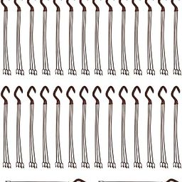 Bnf® 30x Planter Hanging Hooks Decoration Planter Hangers for Office Home Outside 36cm|Yard, Garden & Outdoor Living|Gardening Supplies|Plant Care, Soil & Accessories|Baskets, Pots & Window Boxes-image-77