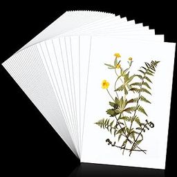 30 Pcs Blotting Paper for Flower Press Large A4 Flower Press Paper Blotter Paper Highly Absorbent Reusable Herbarium Paper Refill Lining Paper for Art Craft Scrapbook Making, 11.81 x 7.87 Inches-image-10