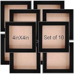 FRAME RANG Black 4X4inch Picture Frame || Mini Picture Frames Collage for your Space Set of10-image-83