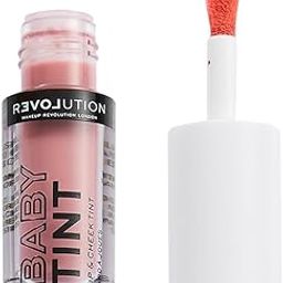 Makeup Revolution Baby Tint Rose Lip & Cheek Tint - Rose,Brown Pink Glossy Finish-image-51