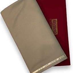 Raymond Mens Suit Fabric Box (3 Meters, All Weather fabric, Premium Fabric, Attractive Velvet Box) (Khaki)-image-48
