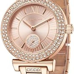 Luxury Analog Watch for Women - Elegant Crystal Design with sub dial and Diamond Studed statinless Steel Strap-picture-18