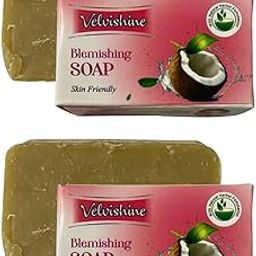 Anti Blemish Soap for Dark Spots, Acne Scars, Pigmentation, Skin Whitening, Spot Removal & Fairness | Clear Skin Soap for Men & Women, 10gm (Pack of 2)-image-93