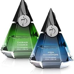 7S Aqua Moonstone & Emerald Essence Eau de Parfum 100ml X 2 Unisex Perfume | Long Lasting Perfume for Men & Women | Premium Luxury Fragrance Scent | Christmas gift for men | Gift For Friends | Gift for Men | Valentine's Day & Special Occasions-image-31