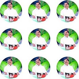 Sponk Aiadmk Stickers for Mobile Round Shape (24)-20
