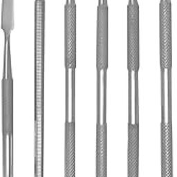OSCAR 6-Piece Steel Wax Carving & Detailer File Assortment Set Jewelry Making Riffler Tools-picture-29