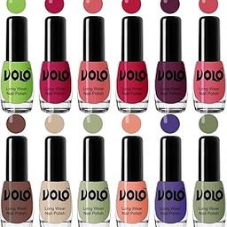 Volo Boss of Gloss Nail Polishes Set of 12 Pcs Infinite Collection(Green, Magenta, Peach, Corals, Wine, Pink, Nude, Nude, Mint, Peach,Purple, Green) 60 ML-93