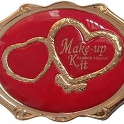 BADAL CREATIONS Heart Shape Makeup Kit for Girls & Women | Multi-Color Fashion Makeup Set with Eyeshadow, Lip Colors & More | Compact Cosmetic Gift Box for Party & Festive Use-95