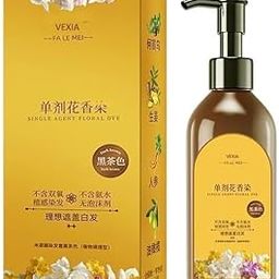 Japanese Hair Dye Shampoo Long Lasting Natural HairDye for Man & Women, Premium Japanese Natural & Hair Colour Shampoo for Women Black Home HairColor Solution - 200ml-38