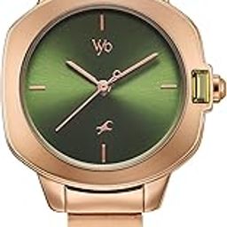 Analog Green Dial Women's Watch-FV60076WM01-picture-40