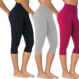 Womens Regular Fit Solid Cotton Capri Pant for Daily Casual Wear Pack of 3-picture-16