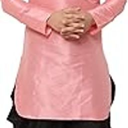Mens Self Design Kurta and Dhoti Pant Set-image-96
