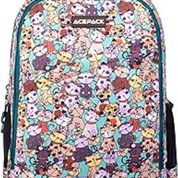 Emoji 23.22L Backpack – Lightweight & Durable Polyester Bag for Work, Travel & School with Breathable Mesh Padding (Brown)-3