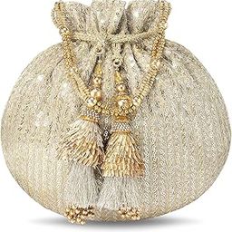 Potli Bags for Women Bag Clutch Ethnic Bride Purse Gift for Women-39