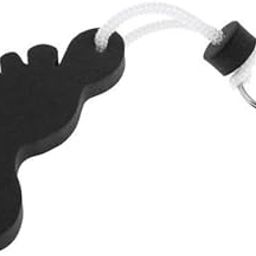 THE STYLE SUTRA 3xFoot Shaped Foam Safety Floating Keyring for Boating Yachting Sailing Black-image-72