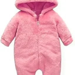 babyzone Soft Fleece Baby Romper with Hood For NewBorn Baby Clothes Spring Babies Romper Climbing Jumpsuit With Zipper-picture-47