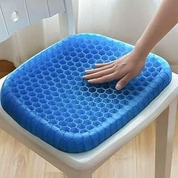 classic-hub Silicone Flex Pillow Gel Orthopedic Seat Cushion Pad for Car, Office Chair, Wheelchair, or Home, Pressure Sore Relief, Ultimate Gel Comfort-picture-24