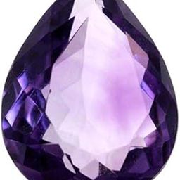 1.1 Ratti Lab Certified Natural Amethyst Gemstone Purple 1 Carat Pear ShapeEngerised Katella Rashi Ratan-image-70