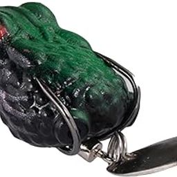 UJEAVETTE Frog Lure Bass Bait Metal Sequin Swimbait Float on Water Lure for Freshwater Style A-image-28