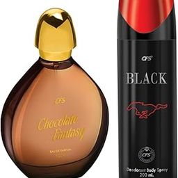 CFS Chocolate Fantasy EDP Long Lasting Perfume&Black Deodorant Body Spray-7