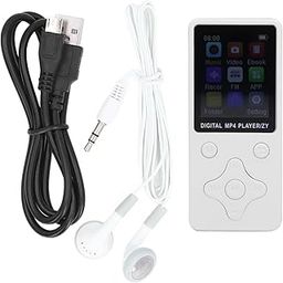 1.8 Inch LCD MP3 MP4 Player with Earphones, 64GB HiFi Lossless Sound, 5.0 Music Player for Sports, Battery, Multifunctional (White)-10