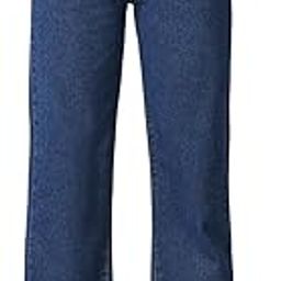 Mid Rise Straight Leg Jeans – Durable Regular Fit Denim-image-7