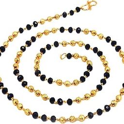 Gold Plated MATARMALA Hand Made Bead Chain Stylish Jewellery For Women's-image-34