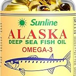 Sunline Alaska Deep Sea Fish Oil Omega-3, 100 Count (Pack of 1)-16