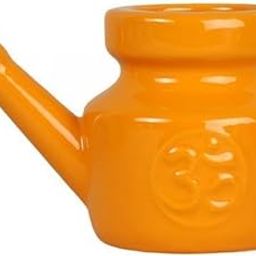 Enakshi® 5xCeramic Neti Pot Leakproof Sinus Rinse Pot Durable for Nasal Cleansing 350ml Orange|Health & Beauty | Natural & Alternative Remedies | Neti Pots & Cleansers-image-71