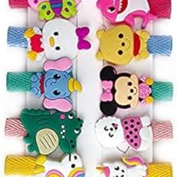 SYGA Baby Hair Clip For Girl Alligator Teeth Hair Accessory For All Type of Infant Toddler Baby Hairs Bow Animal Cartoon Rainbow Heart Flower Crown Fruit Patterns-image-9