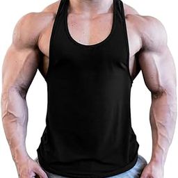 Vest for Men Quick Dry Fit Regular Fit Vests for Men Gym Vests for Men for Casual Wear Workout Vests for Man Active Gym Wear for Men Running T-Shirts for Men Vest for Man L2598-image-92