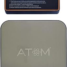 Atom Wireless Digital Weighing Scale With 15Kg Capacity & 1gm Accuracy, Postal, Kitchen, Food, Nutrition, Health, Fitness & Cooking Scale. Atom A 560 Wireless Digital Kitchen Scale.-image-48