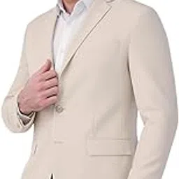 saintx Men's Formal Blazer | Fully Lined | Slim Fit | Professional Jacket | Premium Business Formal Suit | Office | Wedding | All Purpose-picture-27