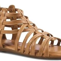 padchin Women's Flat Gladiator Sandals | Comfortable Lightweight and Stylish Sandals-picture-36