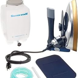 Tovito ES 300 L Silverstar 1600 watt Indusrial Electric Steam iron press with 4ltr Water tank, Big Base, Heavy Duty, High Pressure-image-45