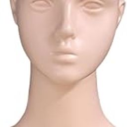 bnf® Female Bald Mannequin Head with Shoulder Wig Holder for Jewelry Hat Necklace Skin Health & Beauty |Salon & Spa Equipment |Hair & Makeup Mannequins-image-22