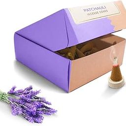 Nirmalaya Premium Patchouli Incense Cones (Dhoop) | Pack of 40 Cones | 100% Natural | Dhoop Cones for Pooja | Incense Cones for Fragrance-picture-12