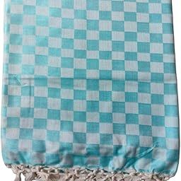 Trusted Shopping Krishna Textile Organic Cotton Silky Soft Bhagalpuri Dull chadar Quilt for All Season Queen Size (53 * 96 inch) 3D (Sky Blue)-12